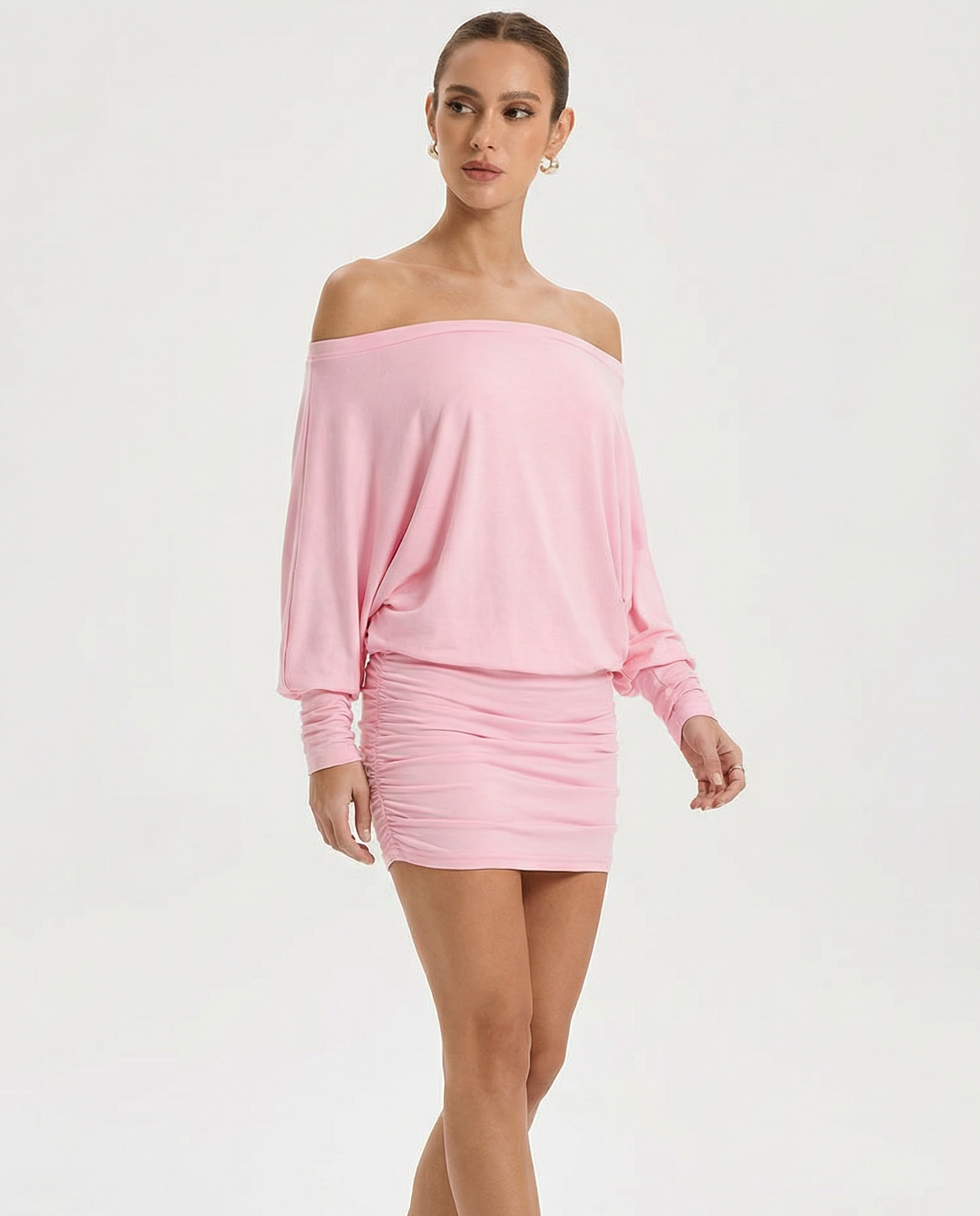 ARIA | SOLA Ruched Mini Dress
