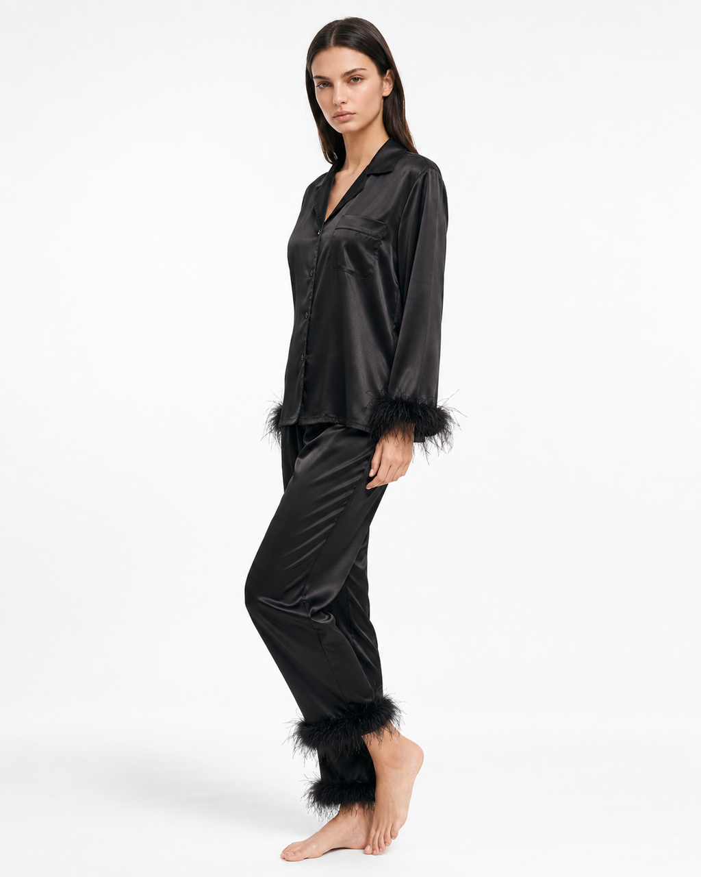 Hollywood Nights Satin Set