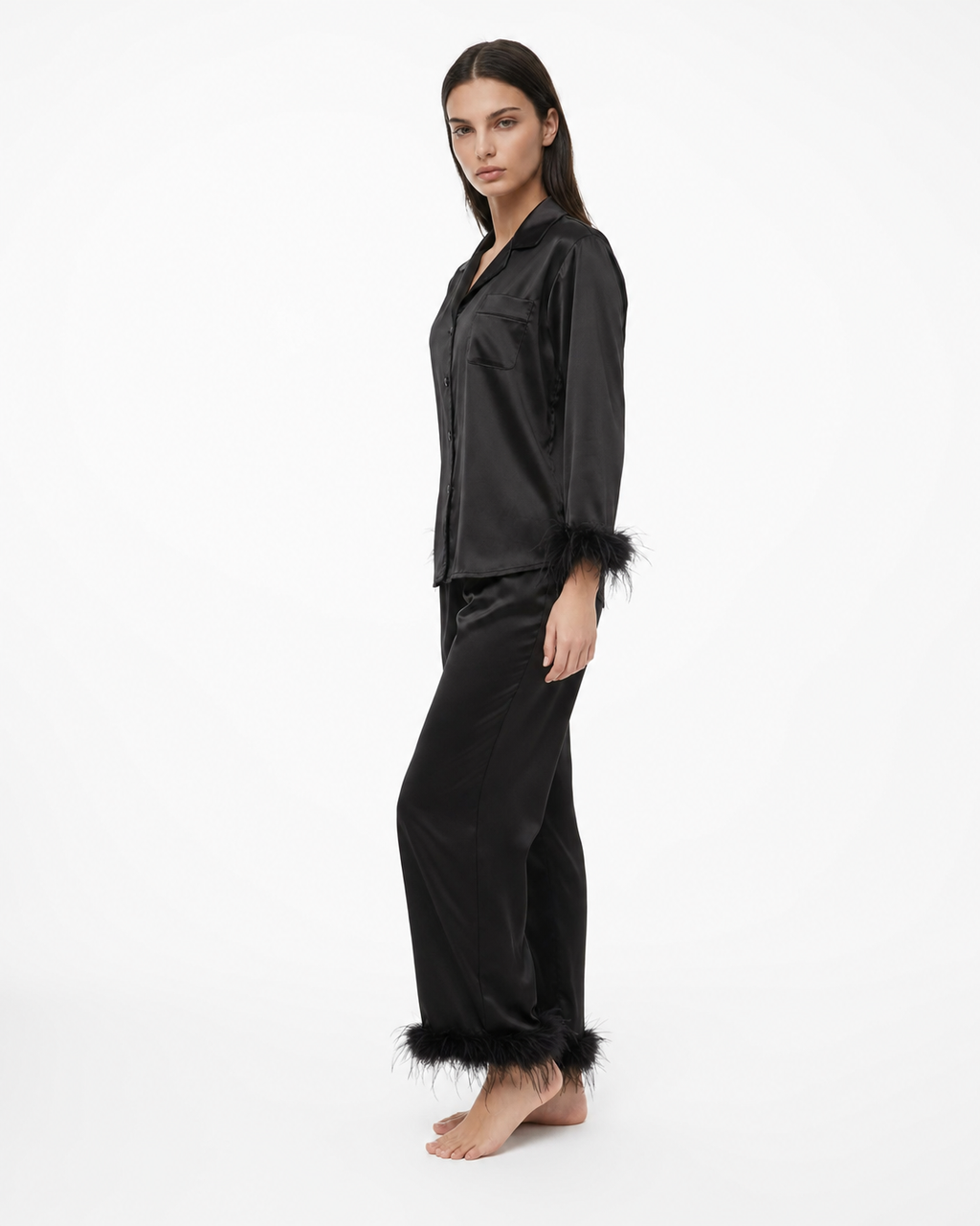 Hollywood Nights Satin Set