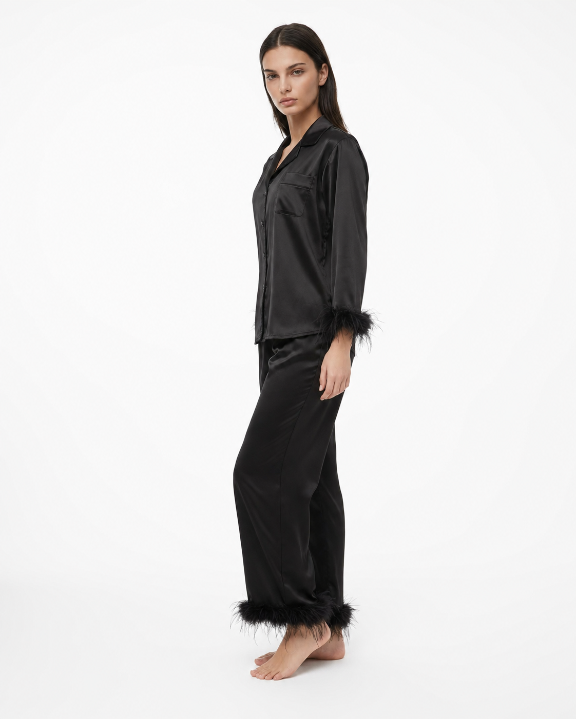 Hollywood Nights Satin Set