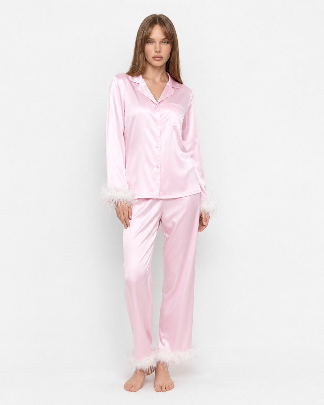 Hollywood Nights Satin Set