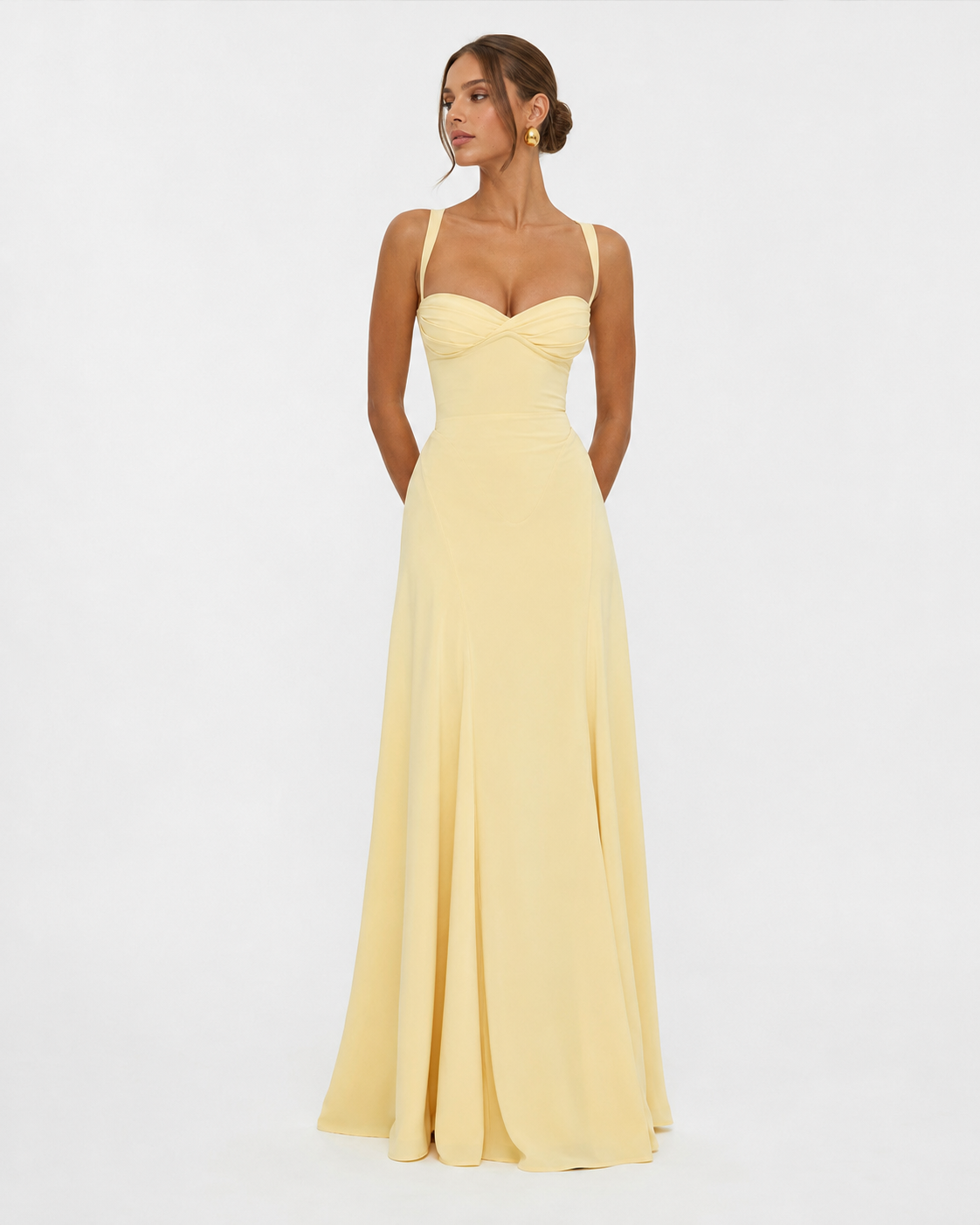 Golden Hour Corset Maxi