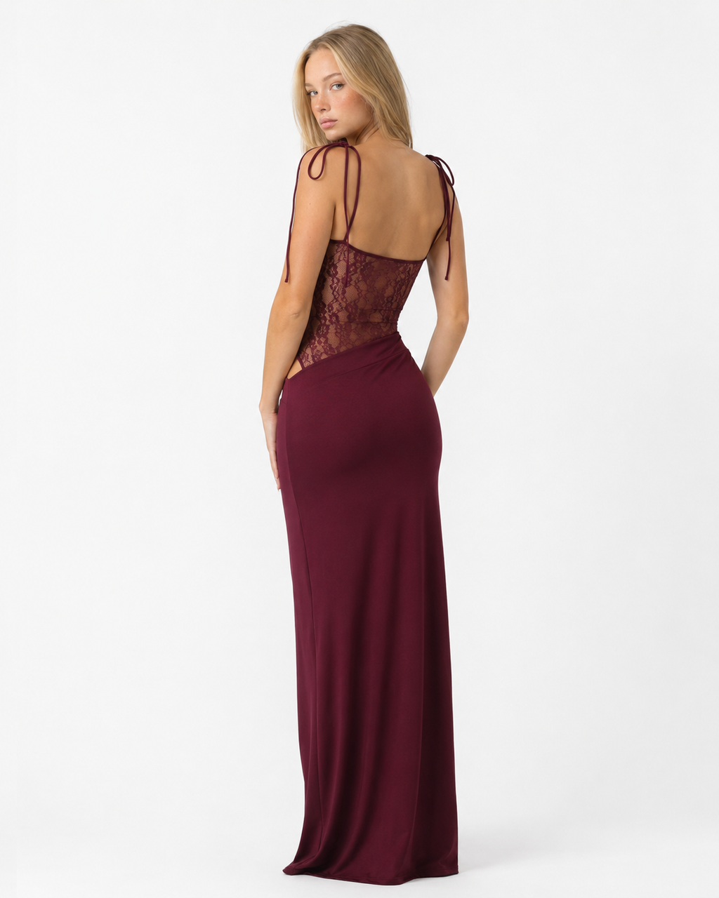 ARIA | Lace Panel Maxi