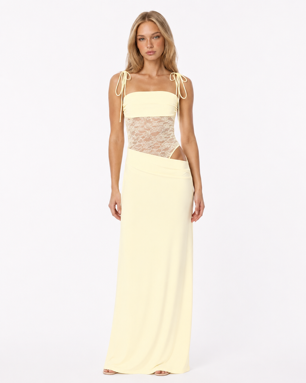 ARIA | Lace Panel Maxi