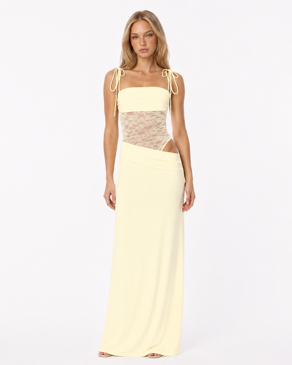 ARIA | Lace Panel Maxi