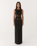 Lace Illusion Maxi