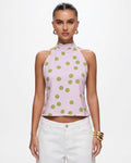 Polka Muse Halter Top